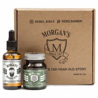 Morgan's Подарочный набор масло для бороды + помада для укладки Бразильский апельсин