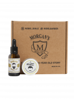 Morgan's Подарочный набор масло для бороды 30 мл + крем для бороды и усов 30 мл