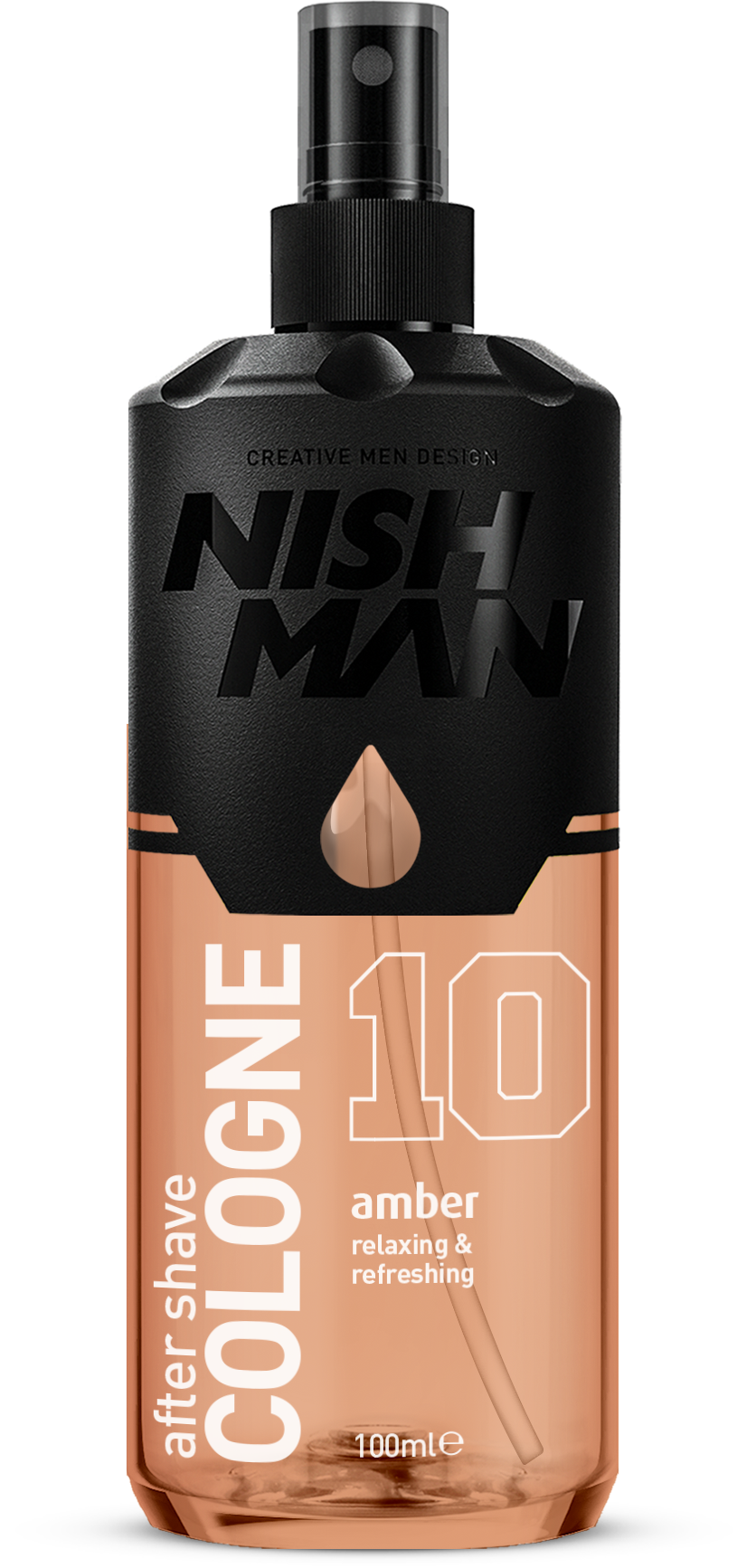 NISHMAN Одеколон после бритья 10 Amber 100 ML
