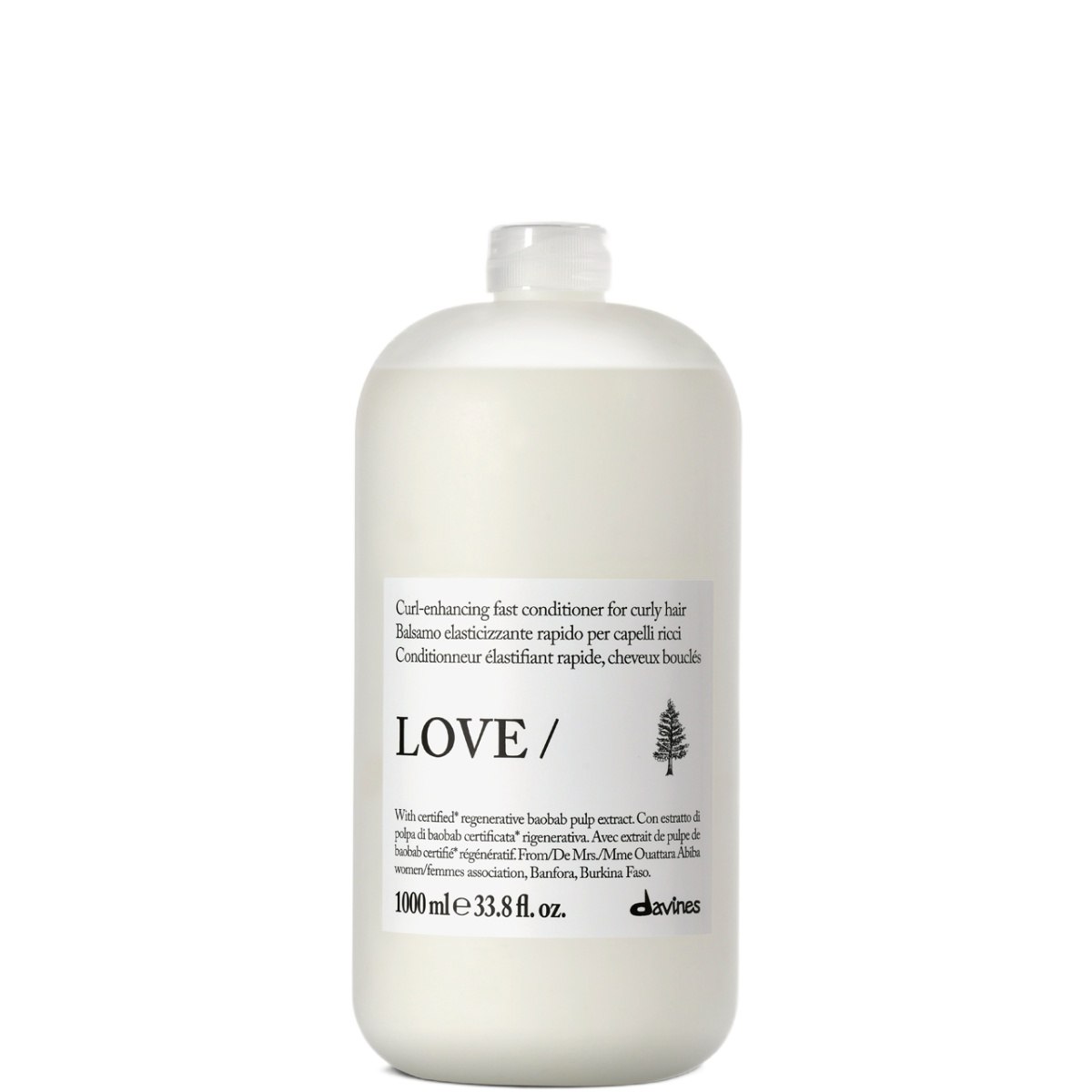 Davines LOVE CURL Экспресс-кондиционер для кудрявых и вьющихся волос 1000 мл