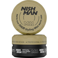 NISHMAN Глина для укладки волос M11 MATTE LOOK150 ML
