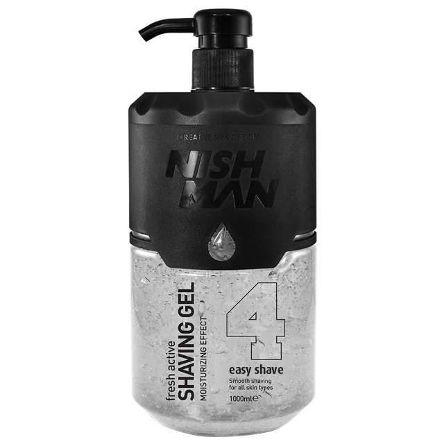 NISHMAN Гель для бритья 04 прозрачный 1000 ML