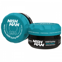 NISHMAN Глина для укладки волоc M4 MATTE FINISH сильная фиксация 30 ML