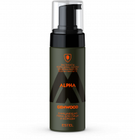 ALPHA Очищающая пена для лица и бороды GENWOOD, 150 мл