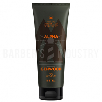 ALPHA Гель для душа GENWOOD, 250 мл