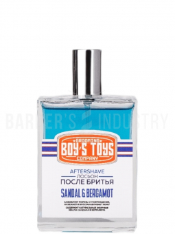 BOY`S TOYS Лосьон после бритья "Сандал & Бергамот" 100 мл