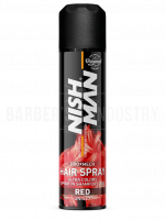 NISHMAN Спрей-краска для волос MECH SPRAY - RED 150 ML