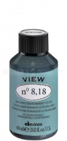 Davines 8,18 Пепельно-зеленоватый светлый блонд 60 мл
