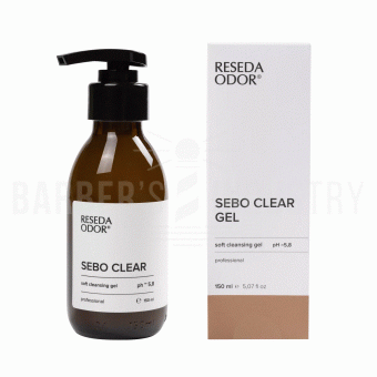 TOPGUN by RESEDAODOR Мягкий очищающий гель Sebo Clear 150 мл
