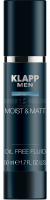 KLAPP MEN Moist & Matt Oilfree Fluid Увлажняющий и матирующий флюид 50мл