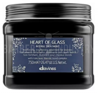 Davines HEART OF GLASS Интенсивный уход для защиты и сияния блонд 750 мл