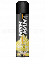 NISHMAN Спрей-краска для волос MECH SPRAY - YELLOW 150 ML