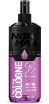 NISHMAN Одеколон после бритья 2 STORM 100 ML