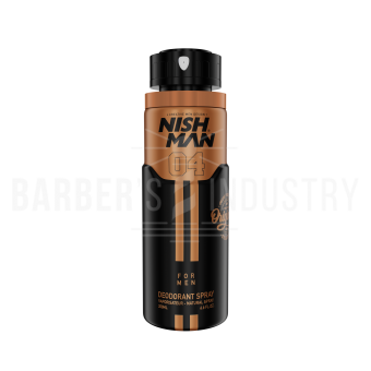 NISHMAN Дезодорант 04 Древесный 200 ML 
