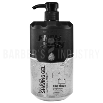 NISHMAN Гель для бритья 04 прозрачный 1000 ML