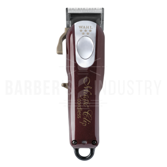Wahl Magic Clip Cordless бордовый, машинка с комбинированным питанием