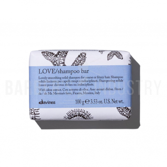 Davines LOVE Твёрдый шампунь для разглаживания завитка 100 г.