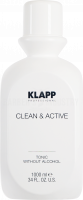 KLAPP CLEAN&ACTIVE Tonic without Alcohol Тоник без спирта 1000мл