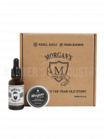 Morgan's Подарочный набор матовая паста 30 мл + масло для бороды бразильский апельсин 30 мл