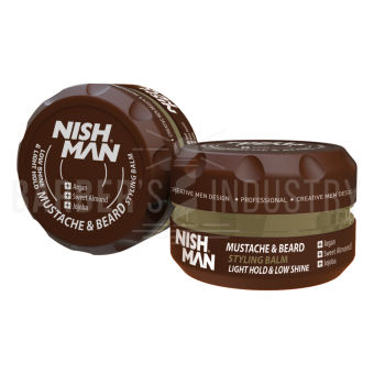 NISHMAN Воск-бальзам для усов и бороды 30 ML