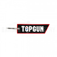 Силиконовый брелок TOPGUN, черный