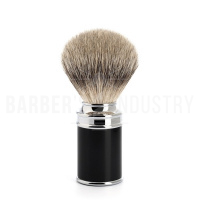 MUEHLE Помазок TRADITIONAL, барсучий ворс высшей категории Silvertip, черная смола