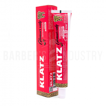Klatz Зубная паста для девушек GLAMOUR ONLY Земляничный Смузи безфтора 75 мл