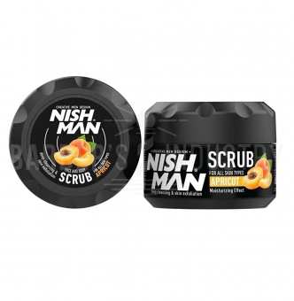 NISHMAN Скраб для лица APRICOT 300 ML