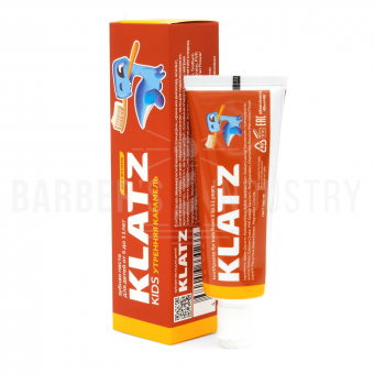 Klatz Зубная паста KIDS Утренняя карамель без фтора 40мл
