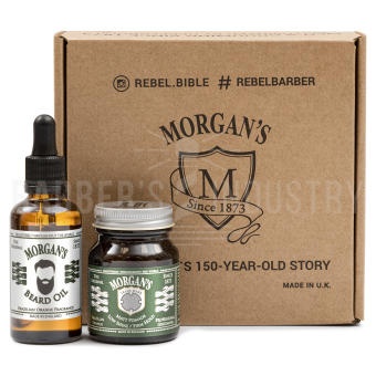Morgan's Подарочный набор масло для бороды + помада для укладки Бразильский апельсин