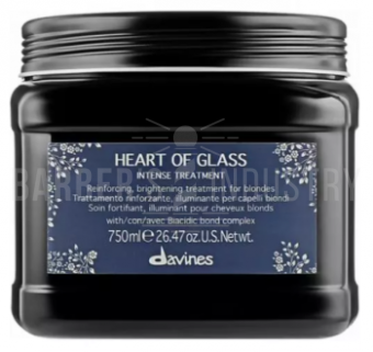 Davines HEART OF GLASS Интенсивный уход для защиты и сияния блонд 750 мл