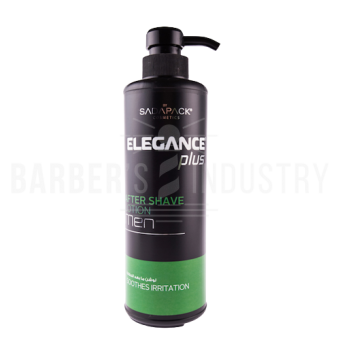 Elegance Лосьон после бритья Elegance plus "Снимающий раздражение" зеленый 500 ml