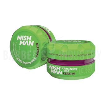 NISHMAN Воск для укладки волос 05 KERATIN 100 ML
