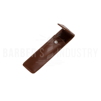 REBEL Кожаный чехол для опасной бритвы Prestige Brown