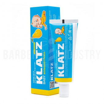 Klatz Зубная паста  BABY Большая груша без фтора 40 мл