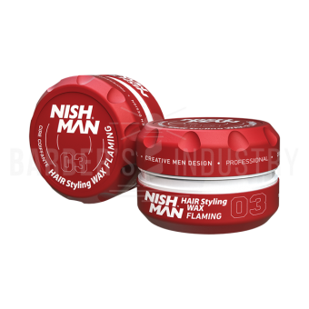 NISHMAN Воск для укладки волос 03 FLAMING 150 ML