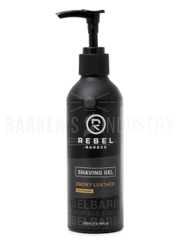 REBEL Премиальный гель для бритья Smoky Leather 200 мл
